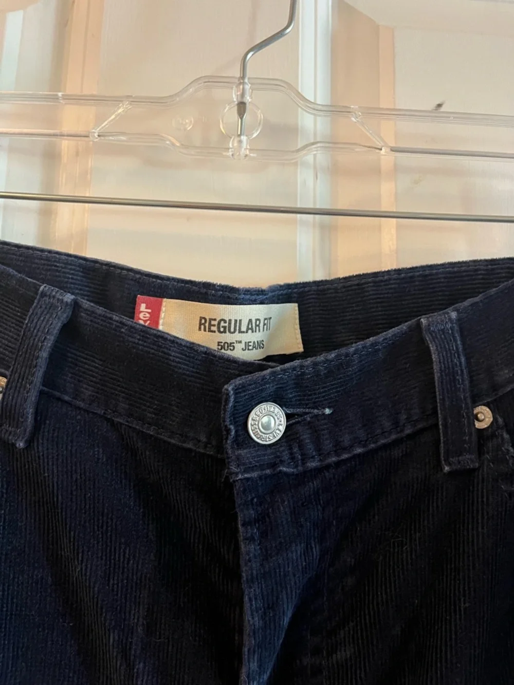 Levi's Men's Corduroy Pants in Navy Blue